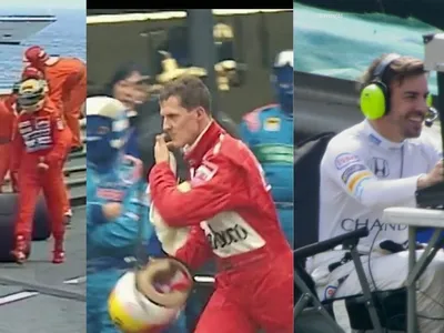 Senna vai para casa, Alonso toma sol: os abandonos que entraram para a história da F1