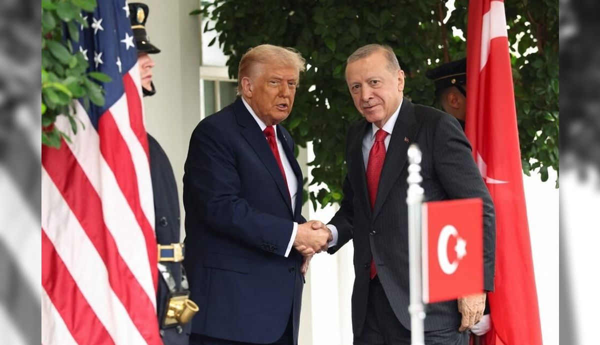 Trump afirma que Erdogan “sabe o que é fraude eleitoral” em encontro na Casa Branca