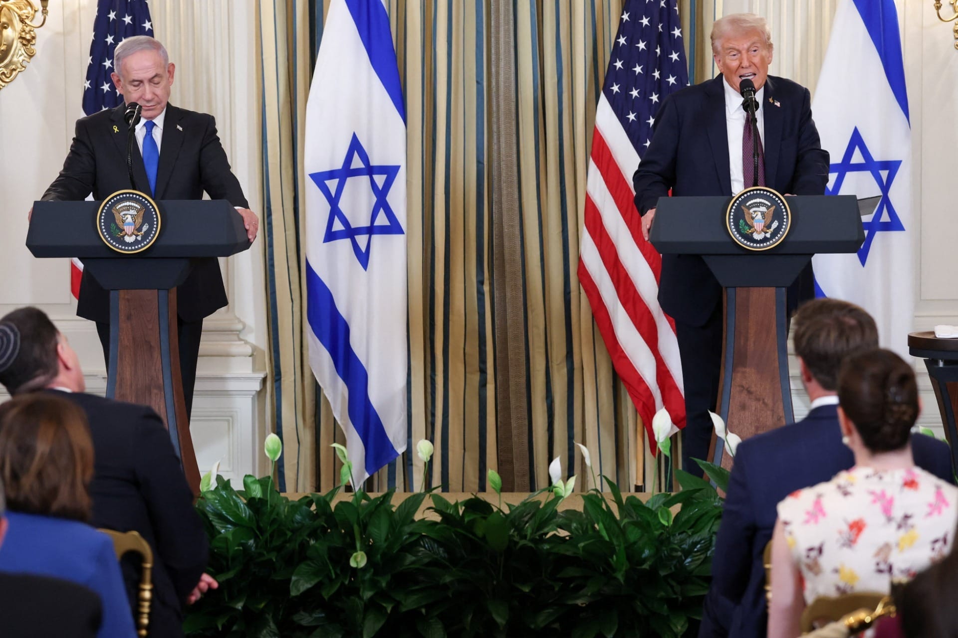 Trump e Netanyahu dizem concordar com plano de paz em Gaza