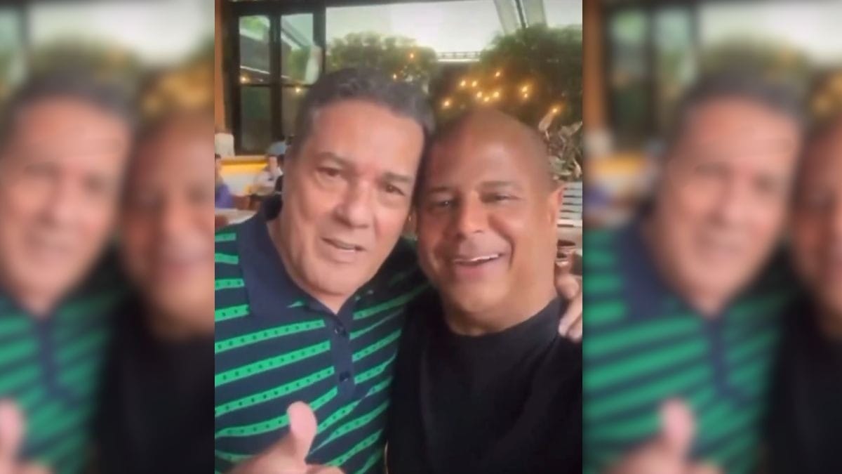 Marcelinho posta vídeo com Luxemburgo e sela a paz com ex-técnico: 'Importante é o perdão'
