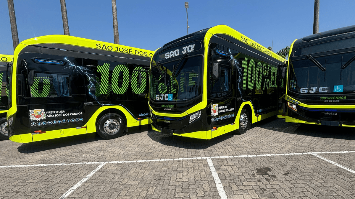São José define vencedora de pregão para carregamento de ônibus elétricos