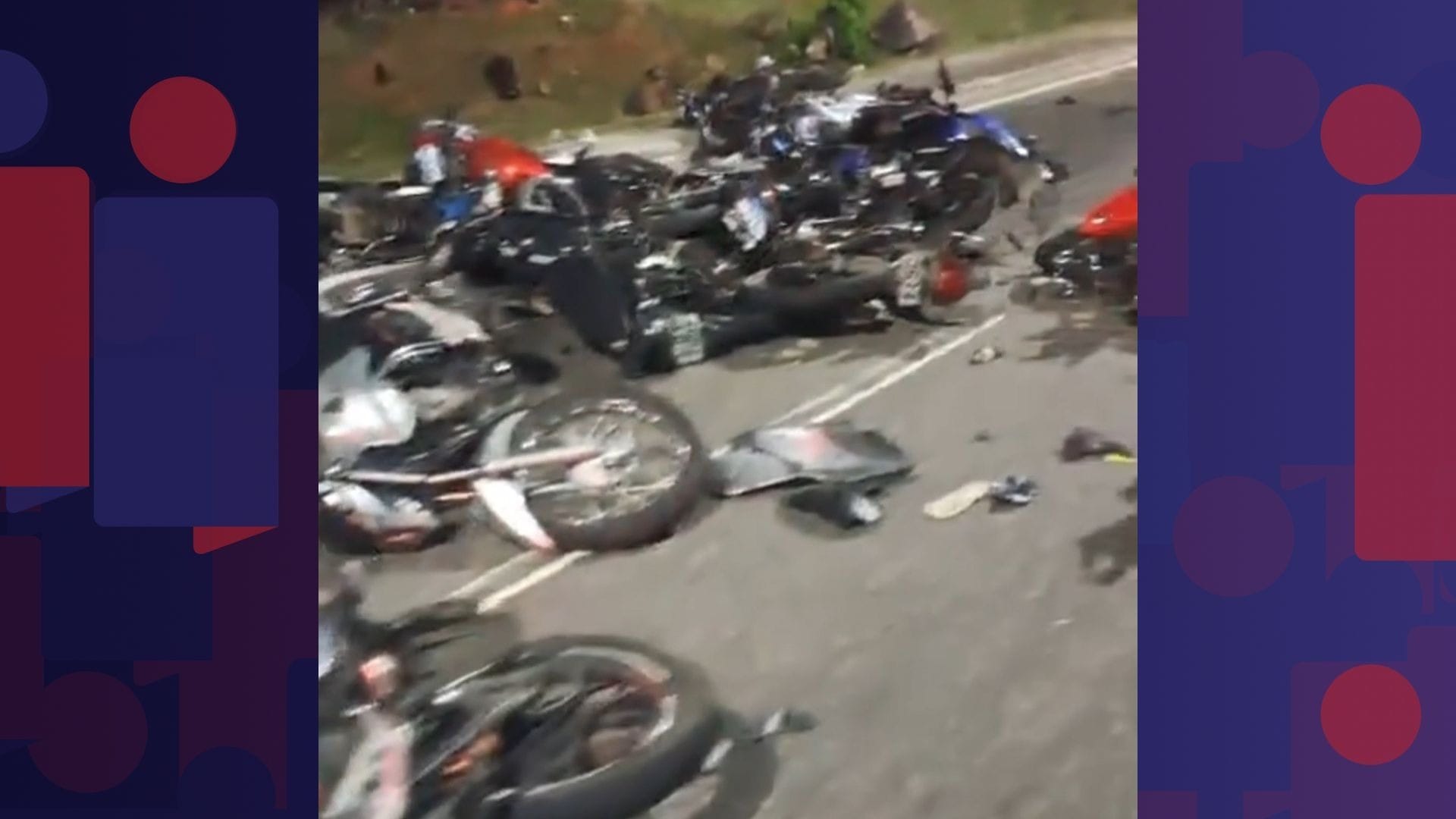 Motociclistas que participavam de ‘rolezinho’ sofrem acidente na Via Light