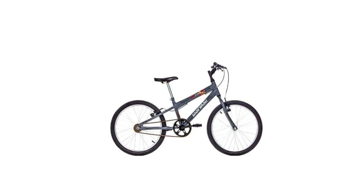 Bicicleta Aro 20 MTB Top Lip 1V V-Brake. / Reprodução: Mormaii