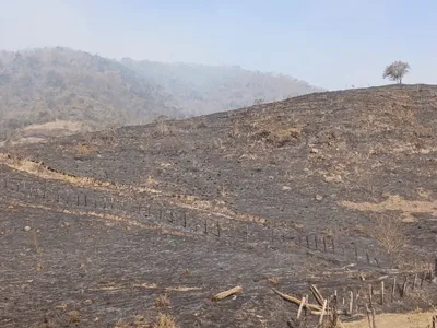 Incêndio que atinge Cunha e São Luiz do Paratinga entra no terceiro dia