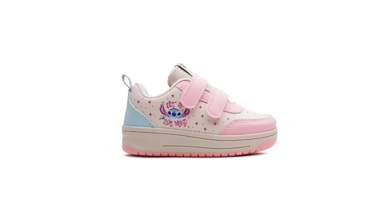 Tênis Disney Stitch Infantil. / Reprodução: Disney