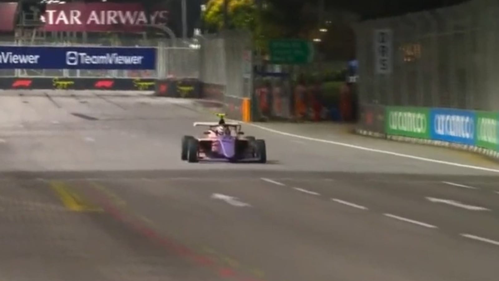 Aurelia na temporada 2025 da F1 Academy (Imagem: Reprodução)