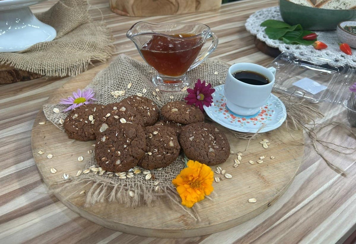 Cookie integral de aveia, mel e castanhas do chef Bruno Hashimoto | Band Receitas
