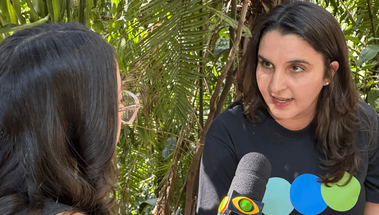 Luma Feboli destaca o incentivo às escolas para a promoção da educação ambiental