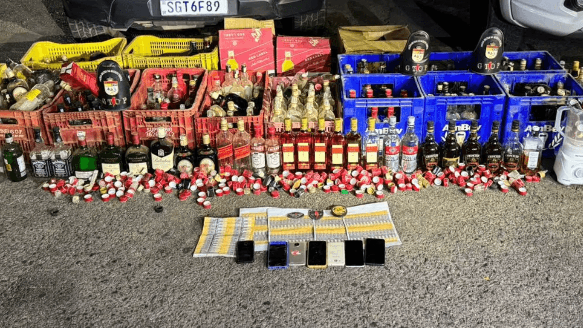 Homem suspeito de falsificar e adulterar bebidas alcoólicas é preso no DF