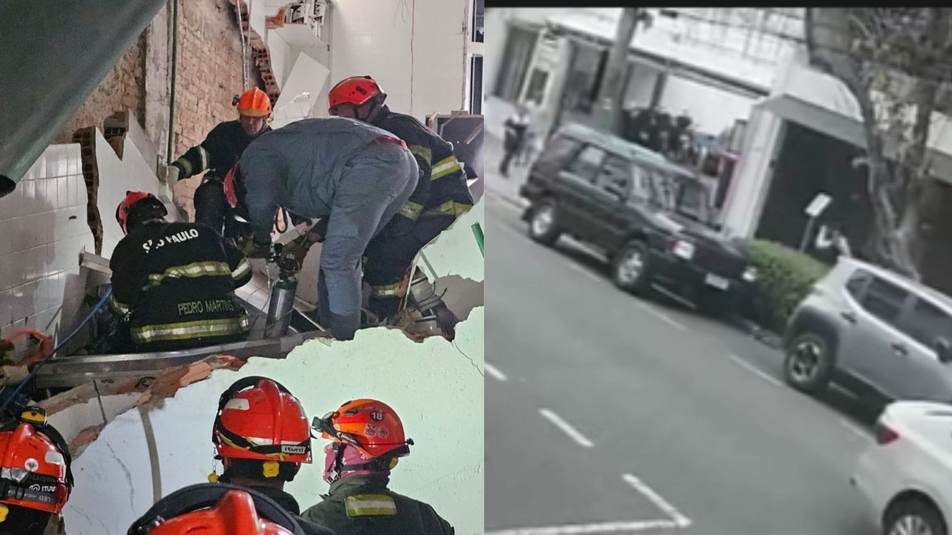 Vídeo mostra desespero de funcionários do Jamile, com menu de Fogaça, após desabamento