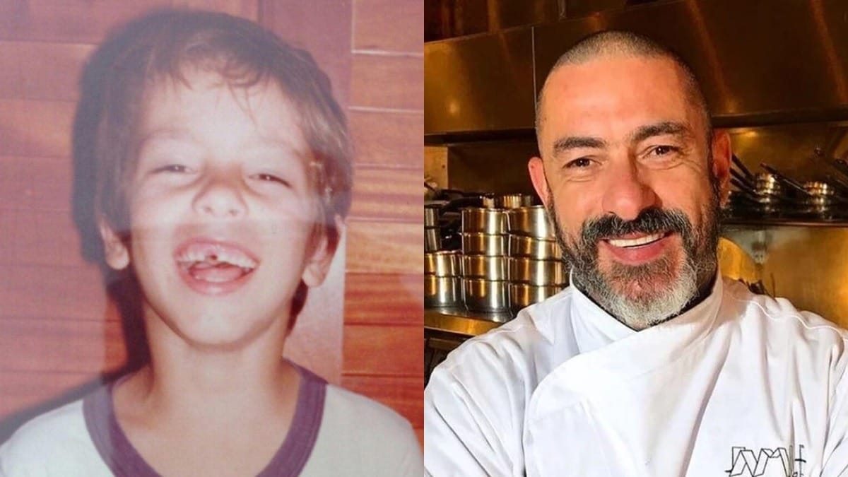 Fogaça antes e depois