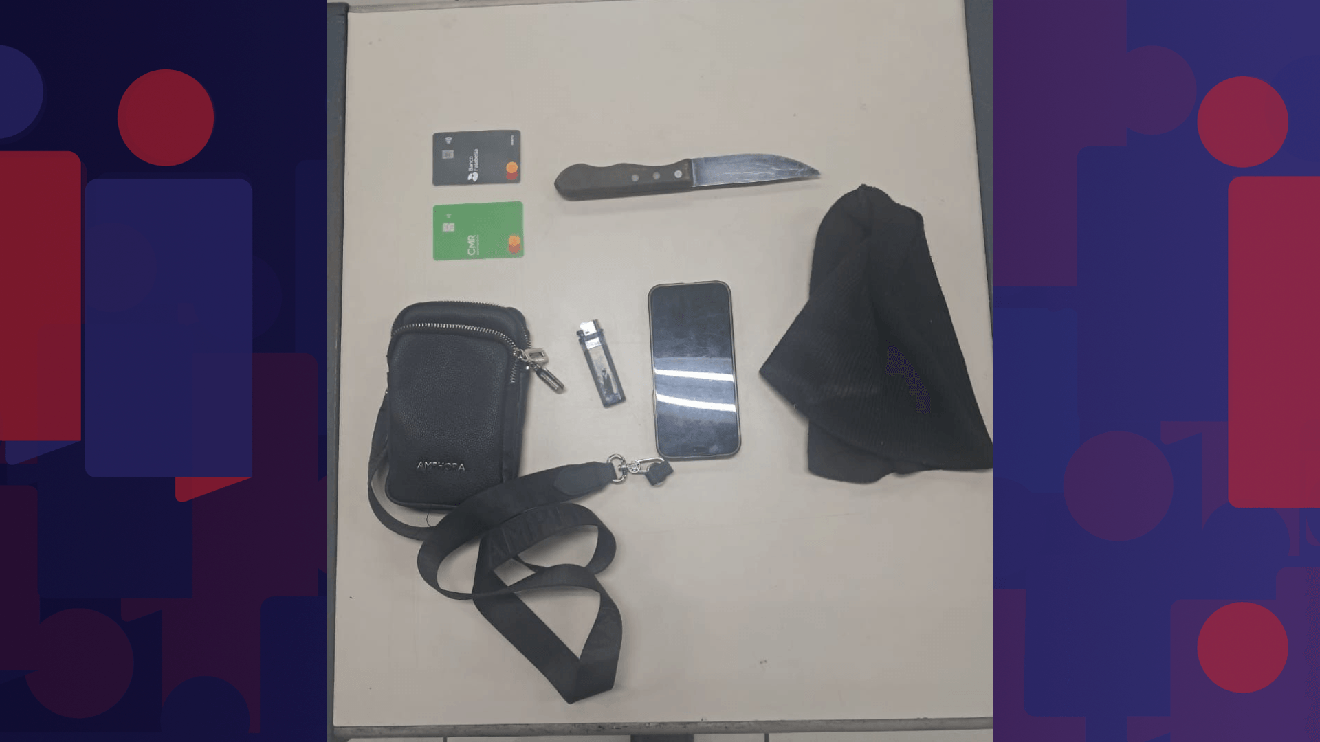 Homem é preso em flagrante por roubar uma turista chilena no Centro do Rio