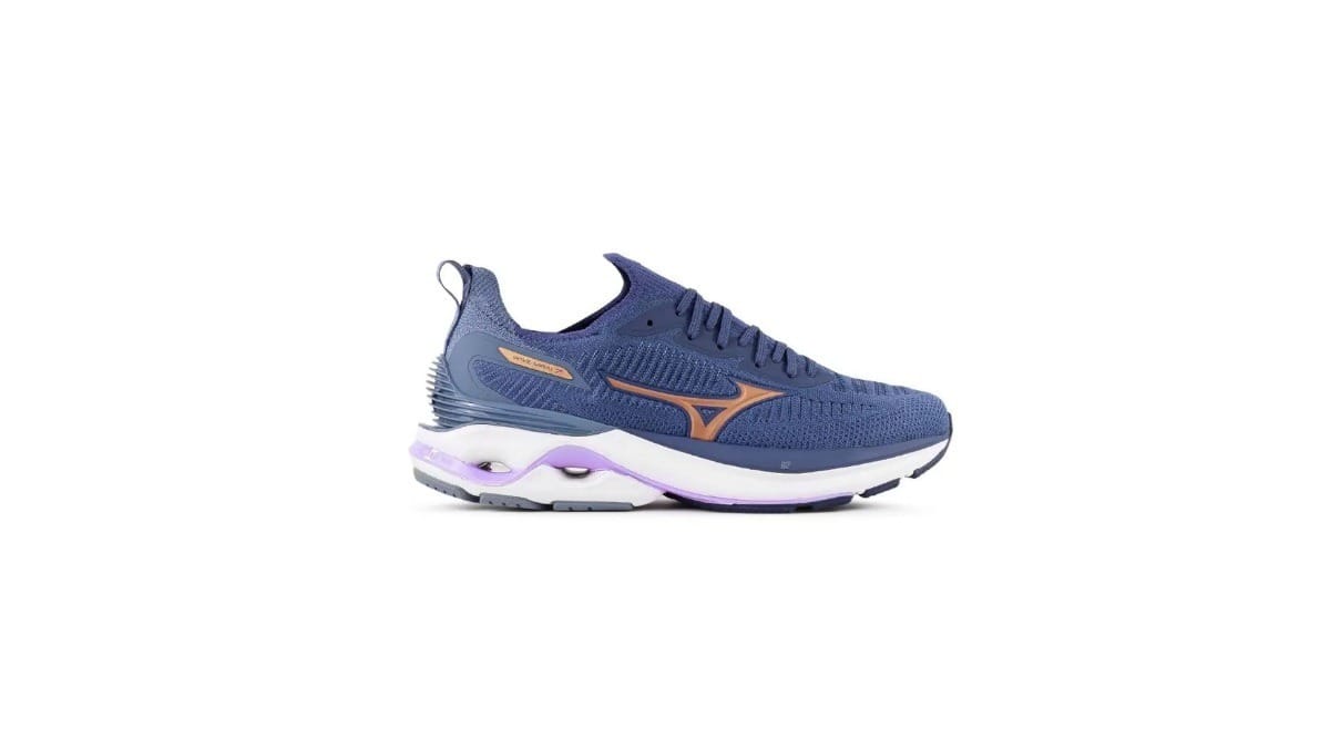 Tênis Mizuno Wave Mirai 7 Feminino. / Reprodução: Mizuno