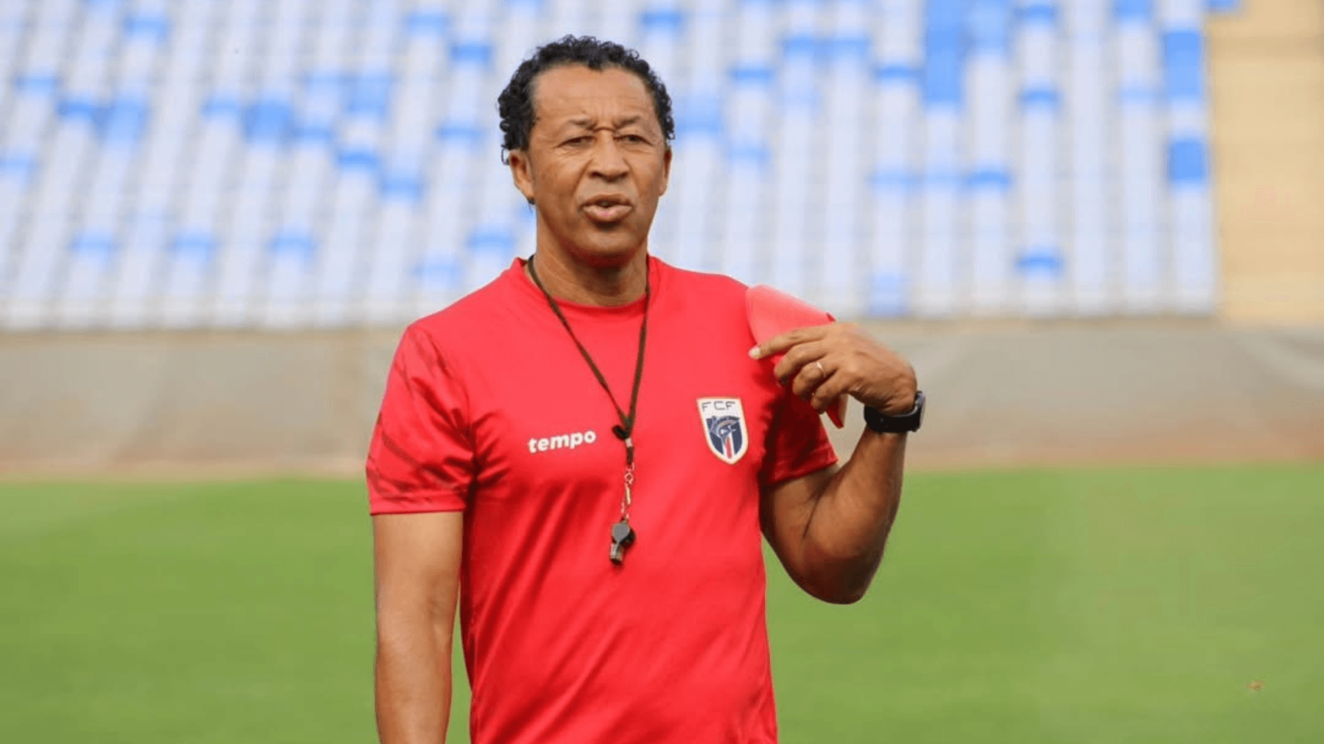 Bubista, treinador da seleção de Cabo Verde / Crédito: Reprodução