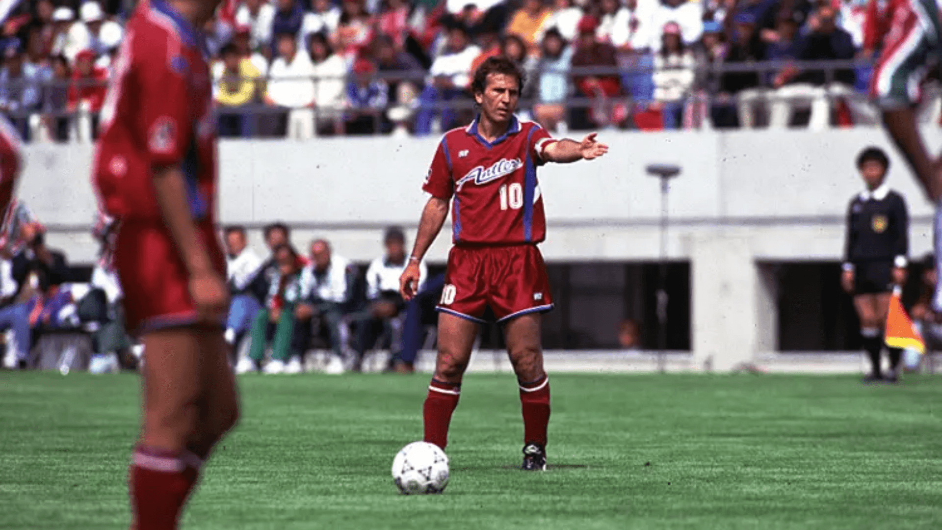 Zico no Kashima Antlers / Crédito: Divulgação/Kashima Antlers