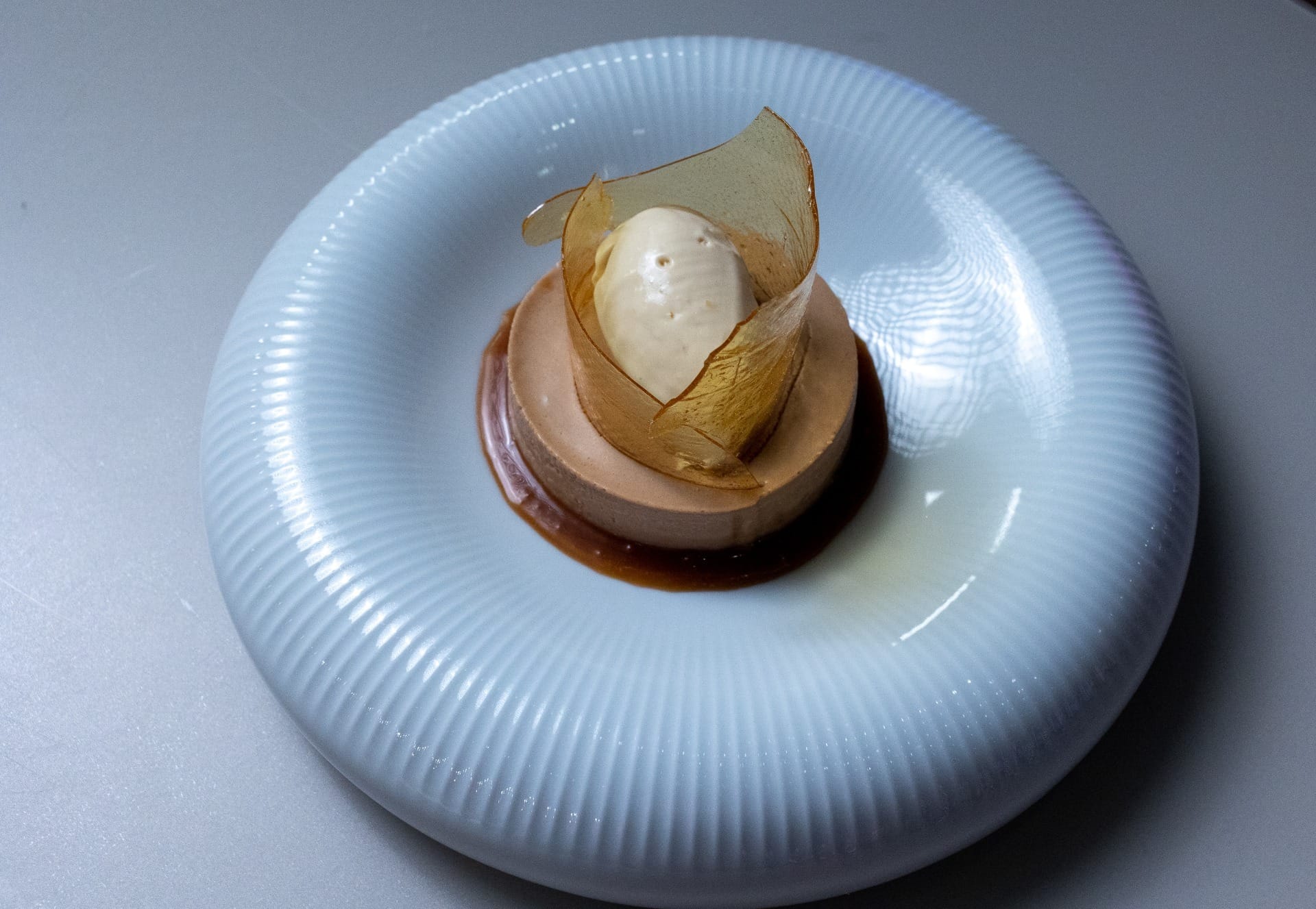 Entremet de caramelo com abacaxi e gelato de coco | Band Receitas