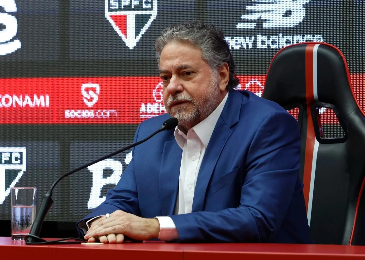 Julio Casares, presidente do São Paulo. Foto: Divulgação/saopaulofc.net