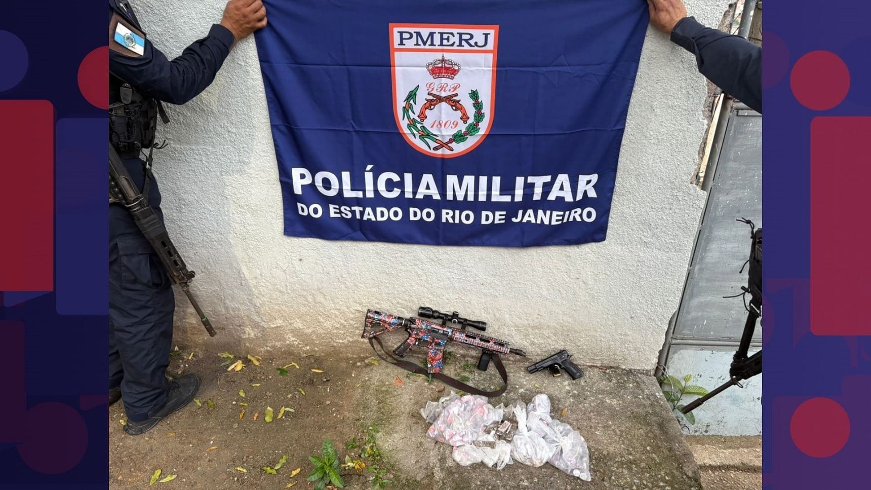 Três homens são presos em operação no Complexo da Mangueirinha, em Caxias