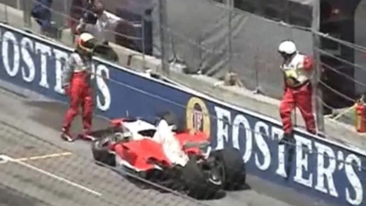 Acidente de Ralf Schumacher