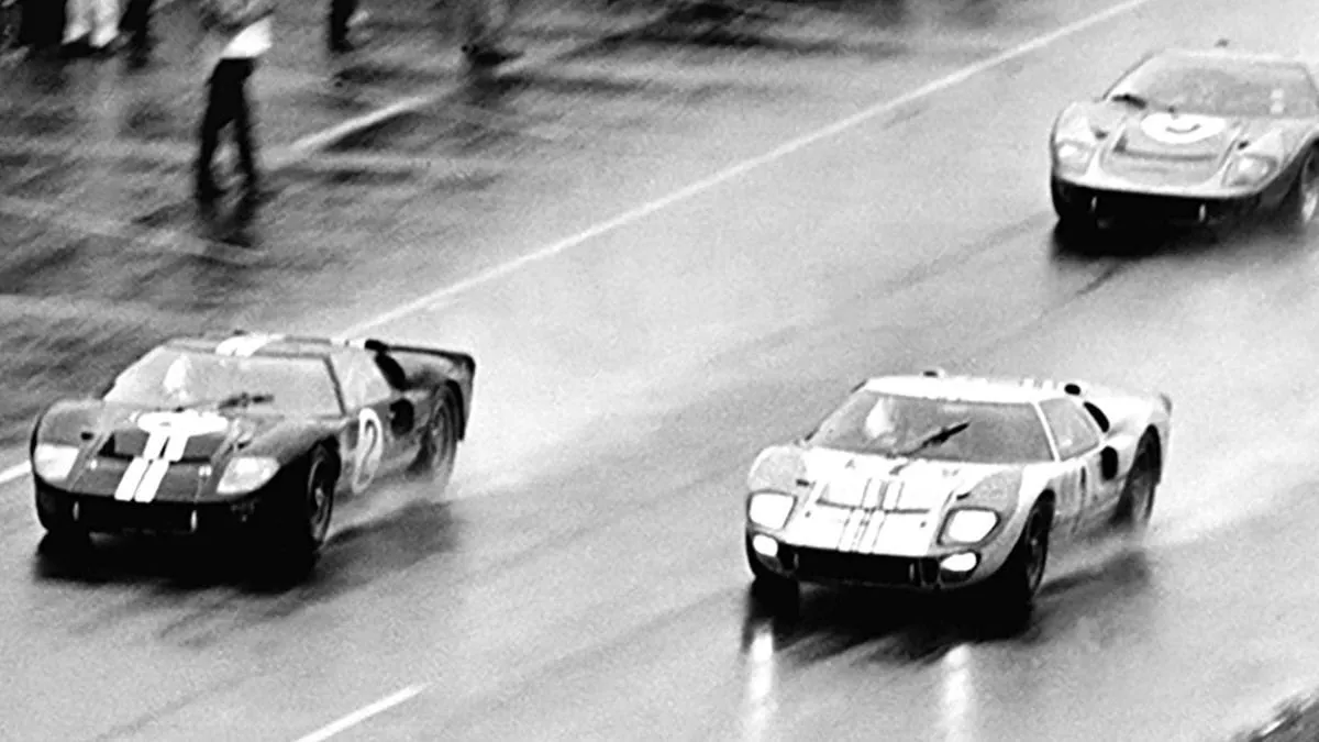 Chegada das 24 Horas de Le Mans de 1966