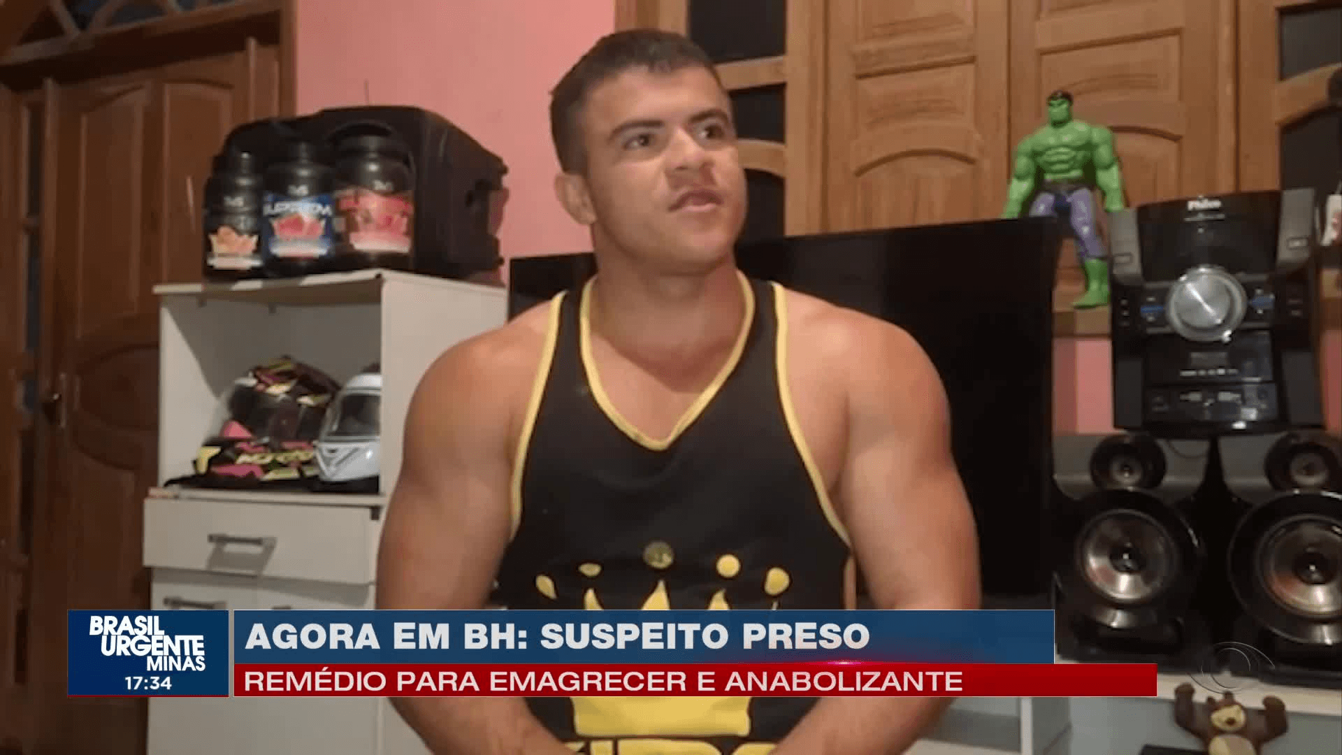 Suspeito é preso por vender remédios para emagrecer e anabolizantes