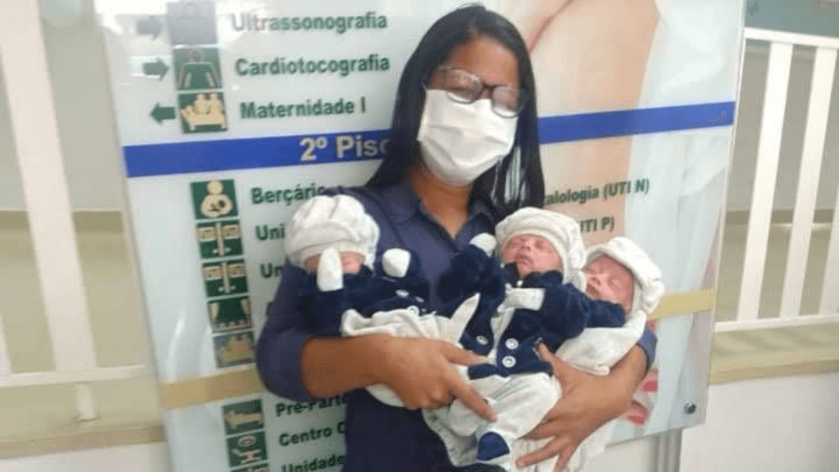 'Engravidei de trigêmeos no primeiro encontro e ele sugeriu o aborto'