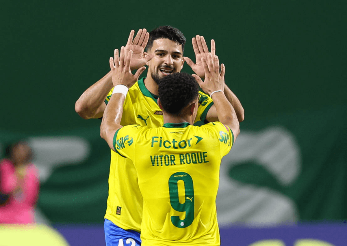 Dupla "Flaco Roque" chega a mais gols do que o Sport em todo Brasileirão