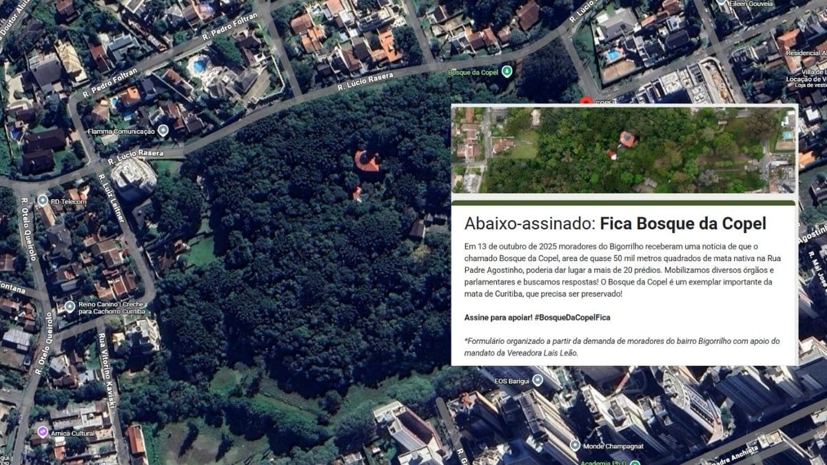 Moradores estão divulgando o abaixo-assinado em grupos de whats app