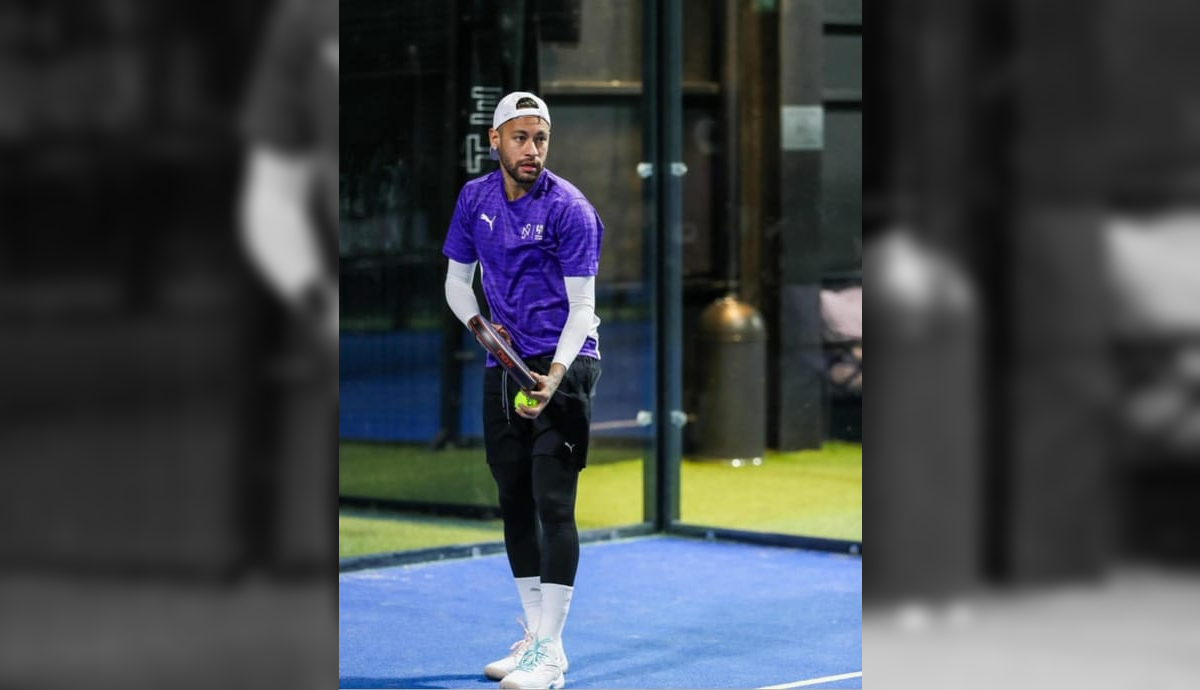 Neymar é praticante de padel