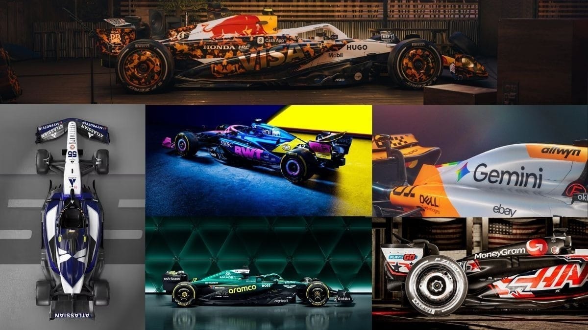 Qual pintura especial é a mais bonita do GP dos EUA de Fórmula 1?