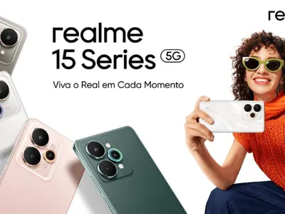 realme lança a 15 Series: AI Party Phone para registrar os melhores momentos