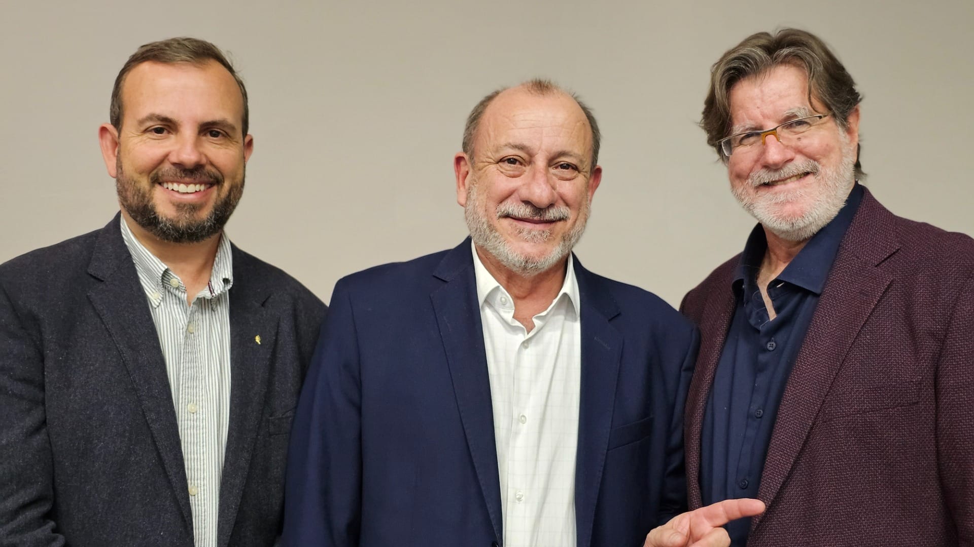 Sidney Isidro e Marcelo Richtmann, do Consórcio Aproveite Campos do Jordão, com Toni Sando Vitória Ruano/Business Factory