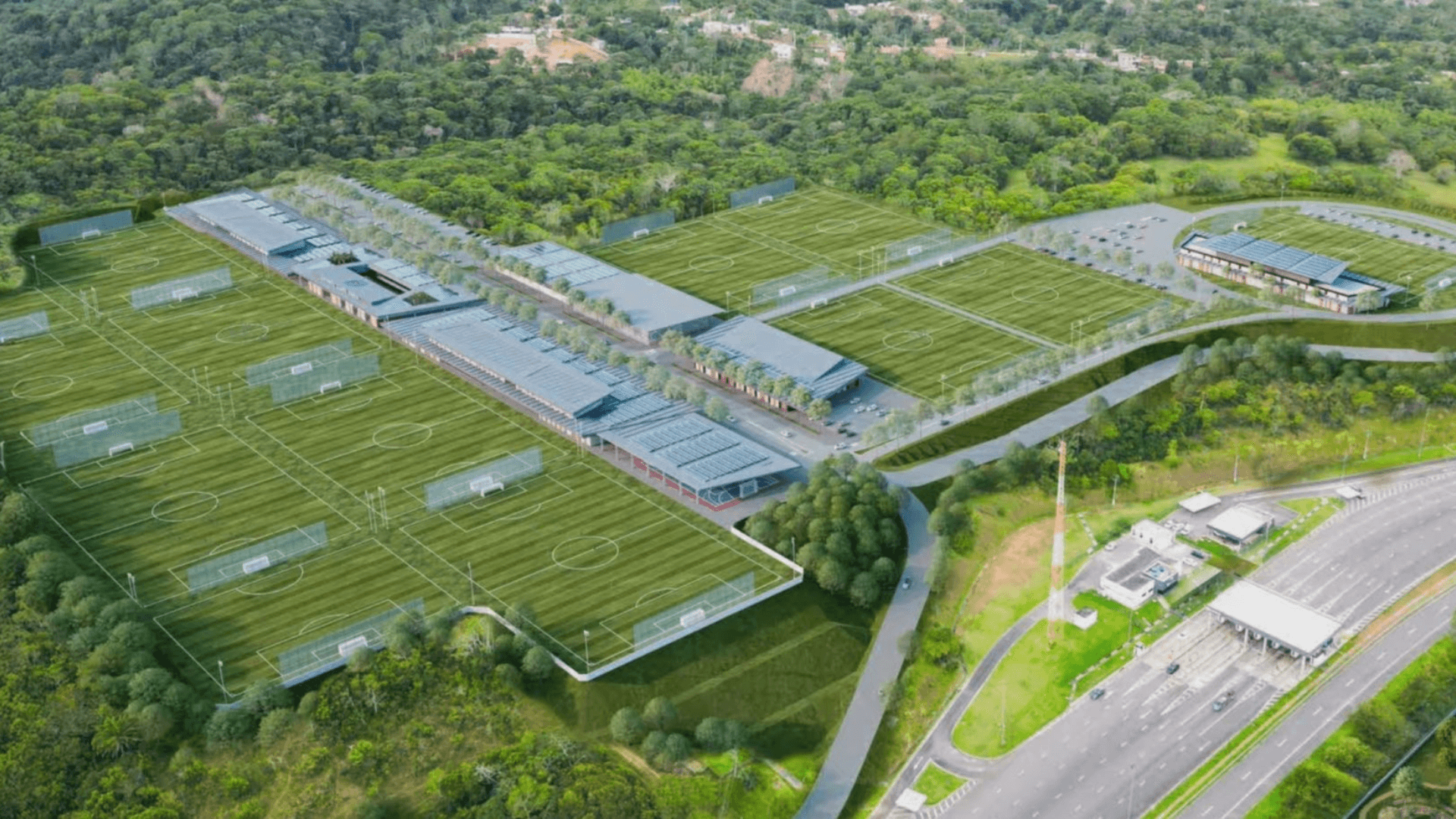 Bahia anuncia novo CT de R$ 300 milhões com 12 campos e miniestádio; veja fotos