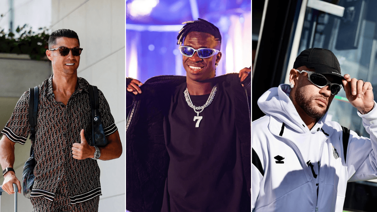 Cristiano Ronaldo, Neymar e Vini Jr. esbanjam luxo fora dos gramados: veja show de ostentação!