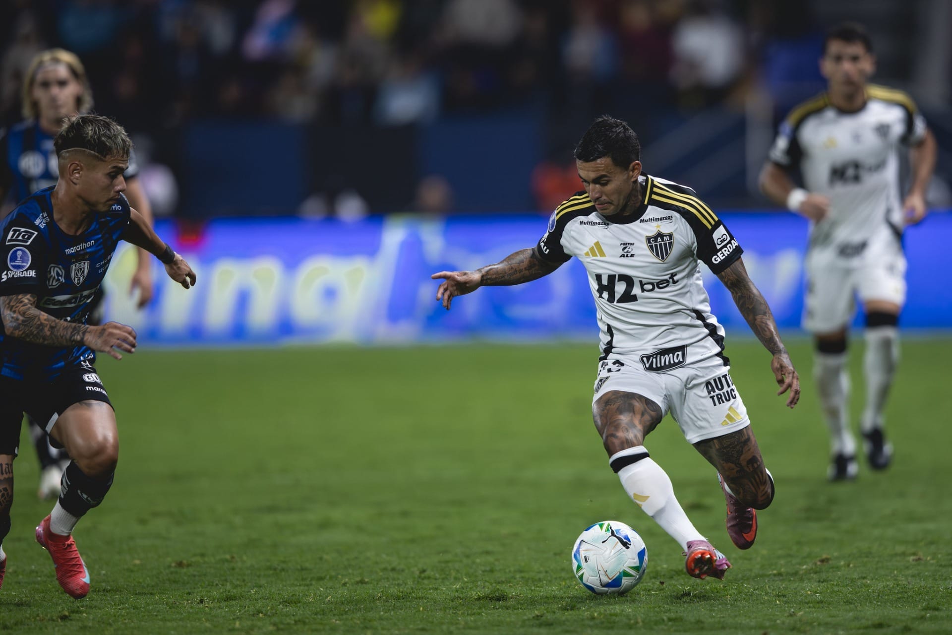 Com gol de Dudu no fim, Atlético-MG empata com Del Valle na Sul-Americana
