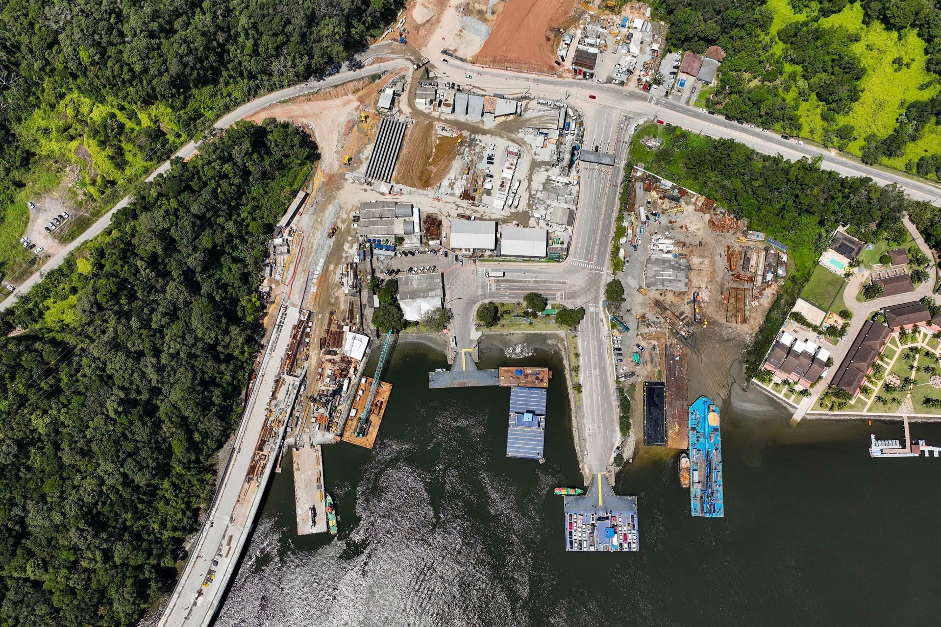 Guaratuba terá complexo náutico no local das obras da ponte