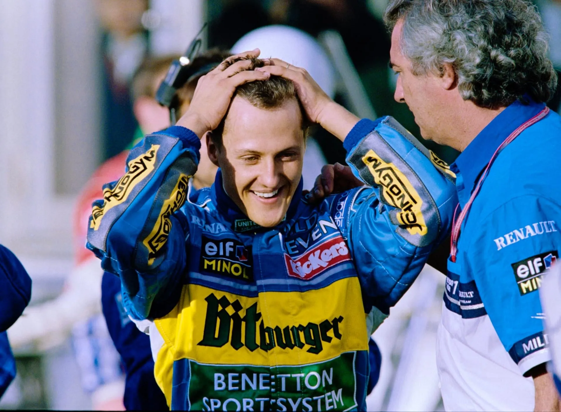 Na época, Schumacher se tornou o bicampeão mais jovem da história da Fórmula 1