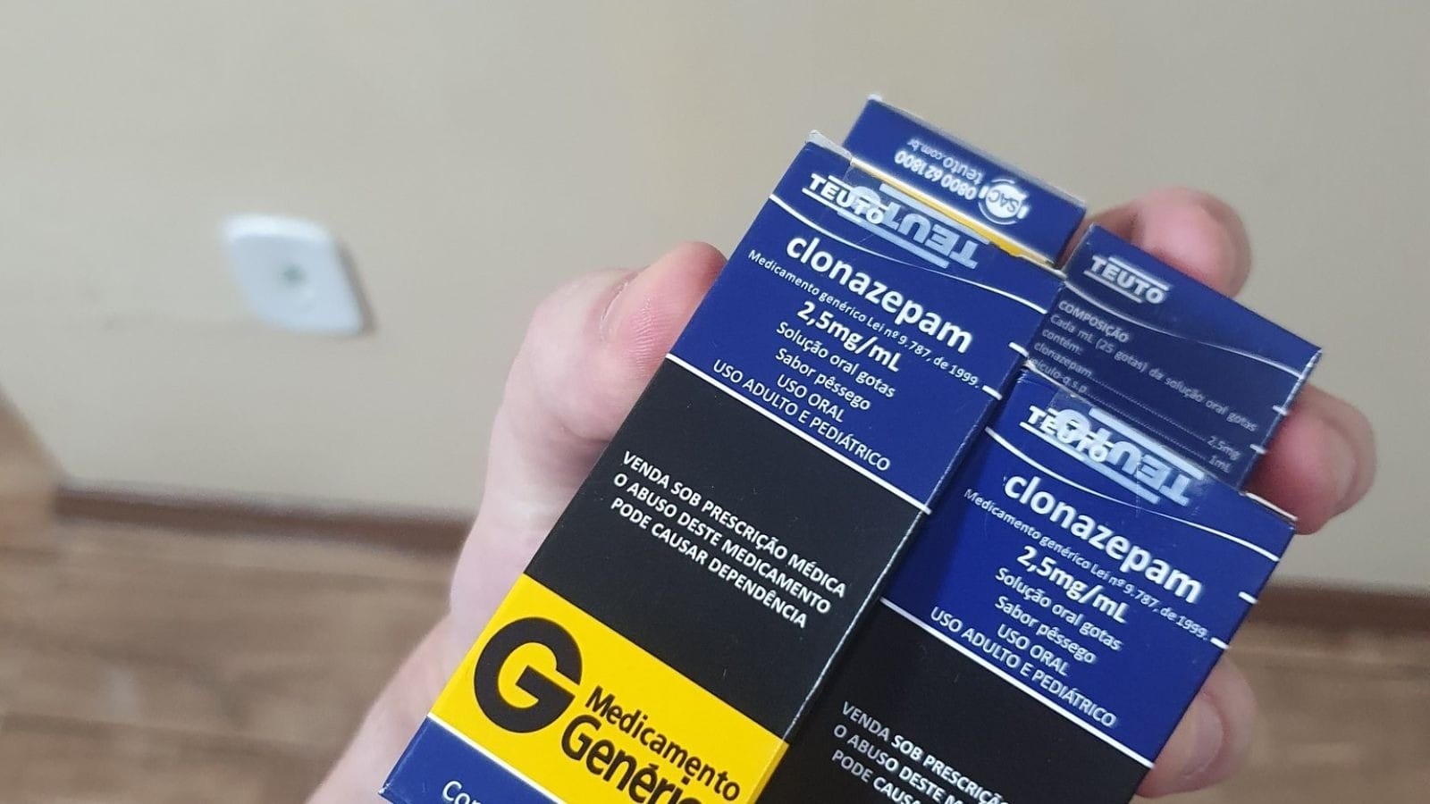 Uso incorreto de clonazepam pode trazer consequências graves para saúde