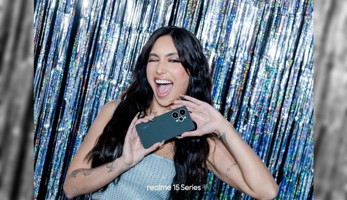 Vanessa Lopes como embaixadora da realme 15 Series