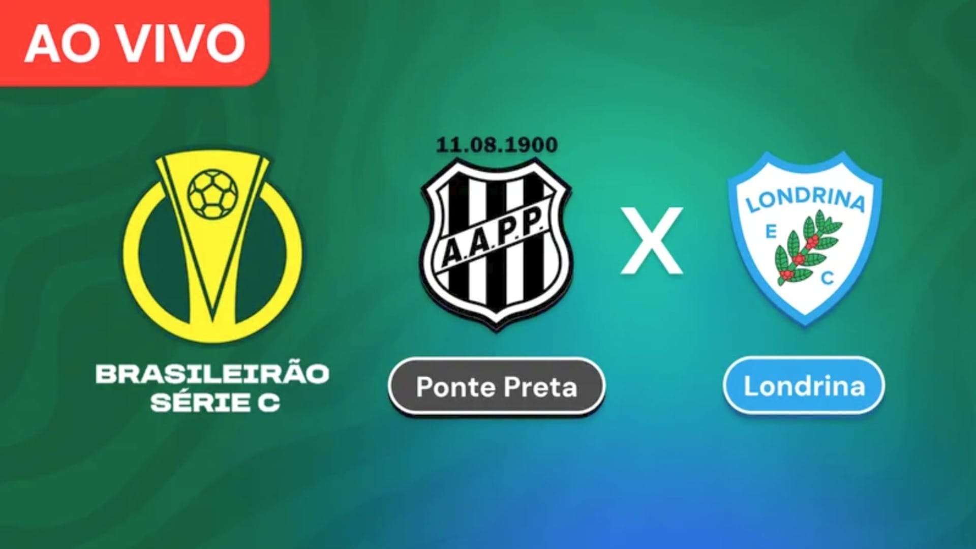 Ponte Preta x Londrina: assista ao vivo à final da Série C
