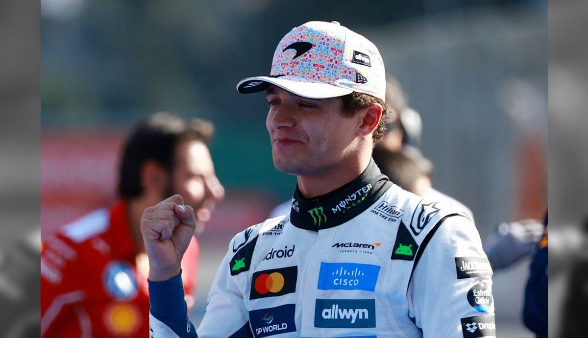 Após vencer GP do México, Norris se incomoda com vaias da torcida e encerra entrevista
