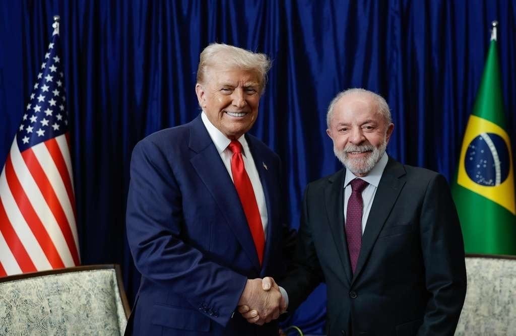 “Ótima reunião”, diz Lula sobre encontro com Trump na Malásia