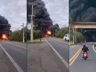 Incêndio atinge empresa de produtos químicos em Rio Claro