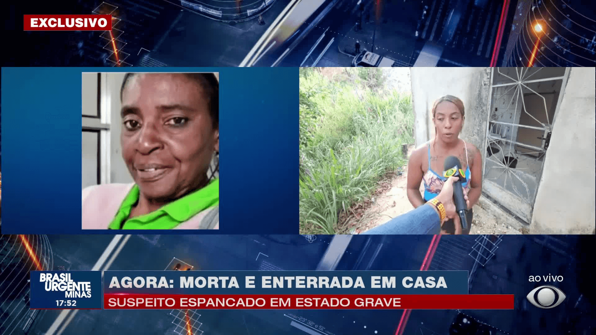 Corpo de idosa é encontrado enterrado em Contagem