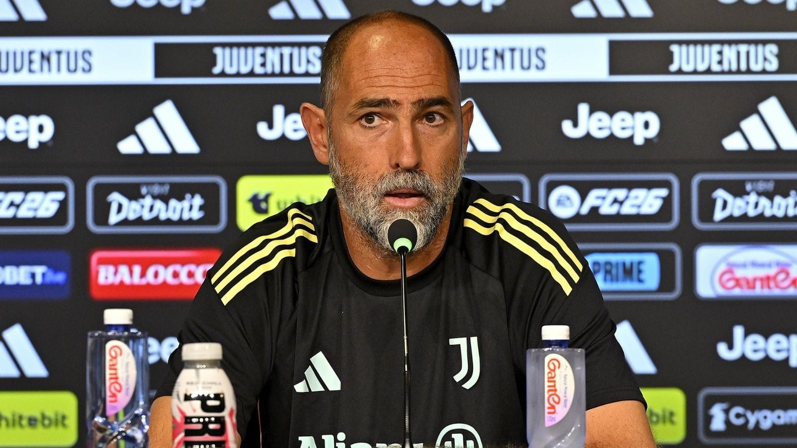 Juventus demite o técnico Igor Tudor após oito jogos sem vitória