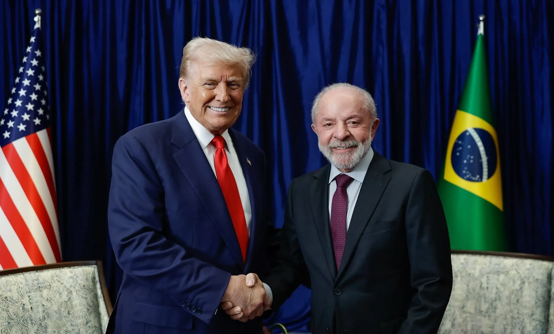 Lula diz a Trump que Brasil tem instrumentos para enfrentar organizações