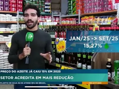 Vilão da inflação, azeite tem queda de 15% e mantém tendência de baixa para 2026