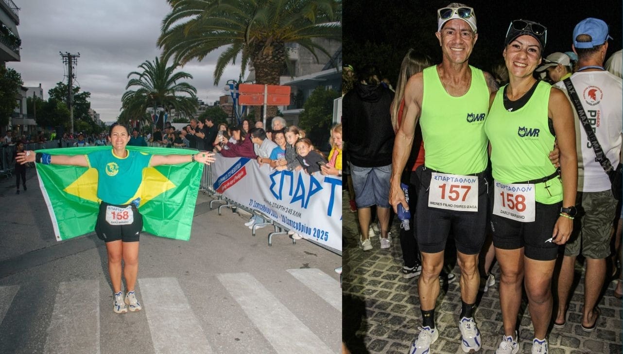 Casal de PMs participa da ultramaratona de 36 horas na Grécia 1