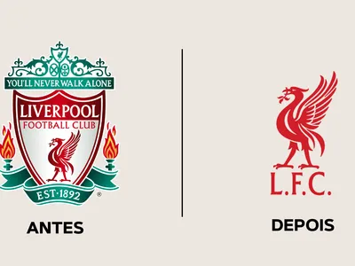 Do Liverpool ao Criciúma: veja clubes que mudaram de escudo