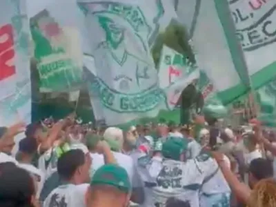 Torcida do Palmeiras vai ao Allianz apoiar o time antes de decisão contra a LDU